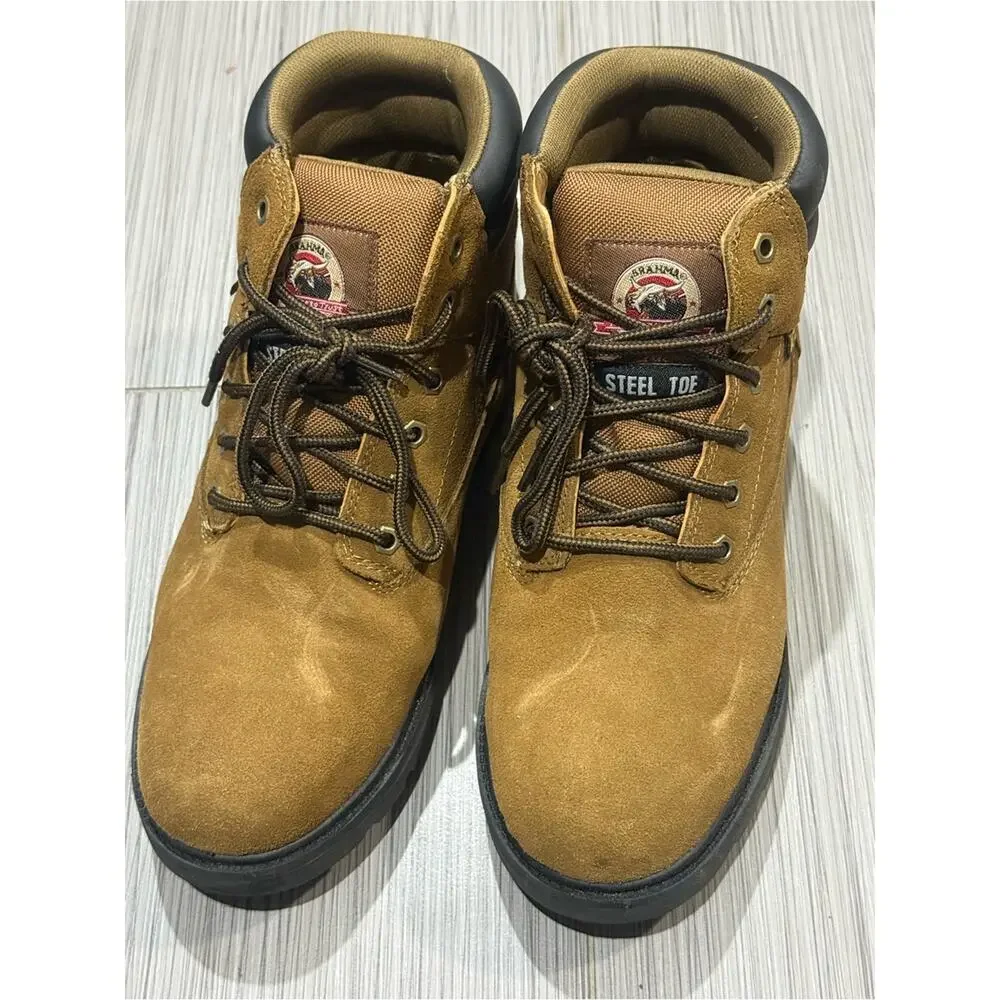 Brahma Steel Toe Waterproof Work Boots Men’s Size 12  EH Rated slip resistant